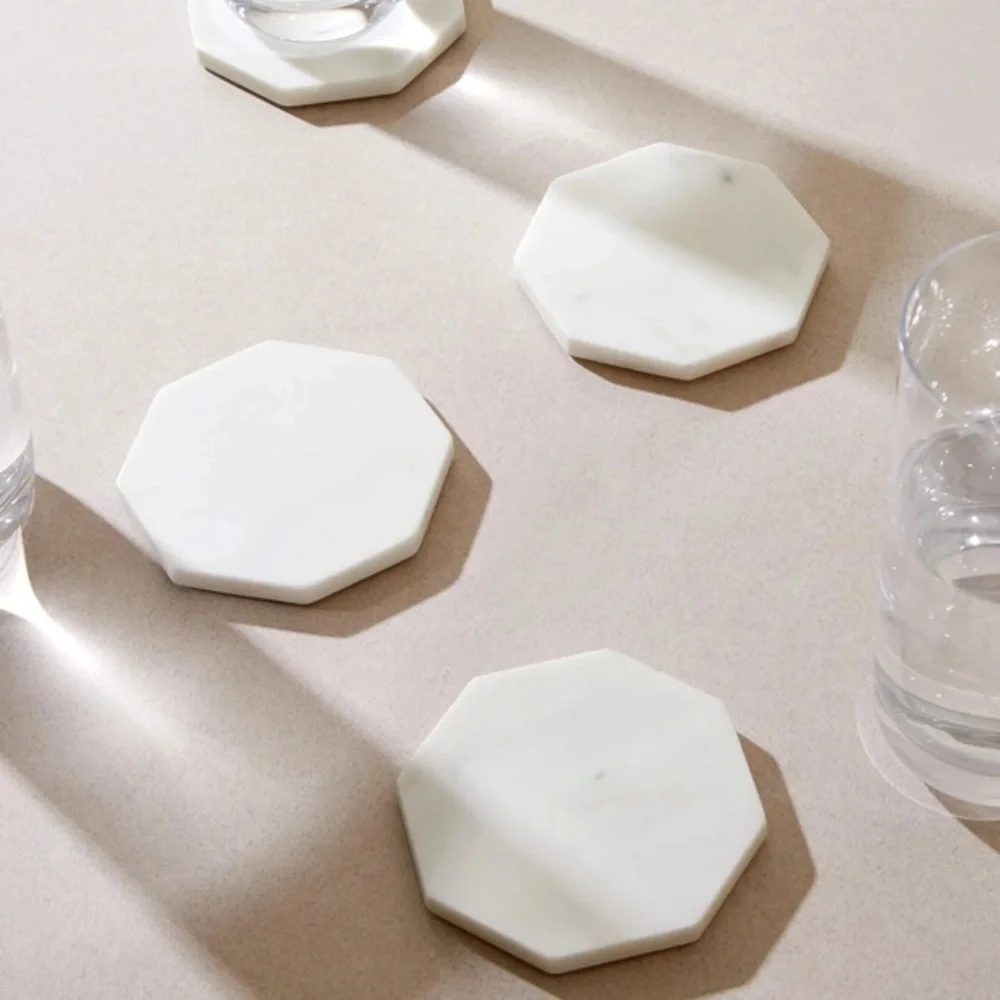 Zeal Marble Geo Coasters